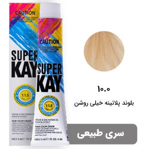 رنگ موی بدون آمونیاک سوپرکی 10.0