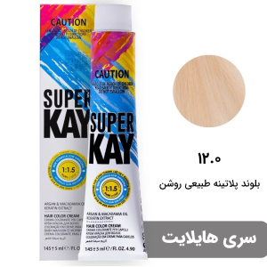 رنگ موی بدون آمونیاک سوپرکی 12.0
