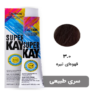 رنگ موی بدون آمونیاک سوپرکی 3.0