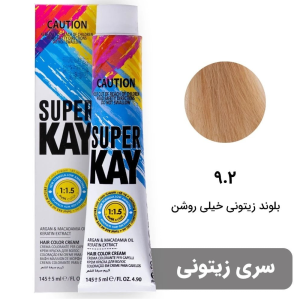 رنگ موی بدون آمونیاک سوپرکی 9.2