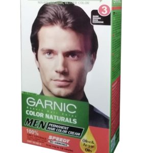 کیت رنگ مو گارنیک شماره 3 حجم 50 میلی لیتر رنگ قهوه ای تیره