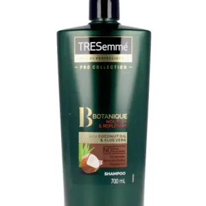 شامپو ترزمه بوتانیک tresemme botanique حاوی نارگیل و آلوئه ورا حجم 700 میل