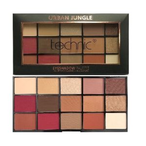 پالت سایه چشم اوربان جانگل تکنیک Technic Urban Jungle Eyeshadow Palette