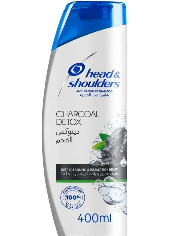 شامپو ضد شوره ذغالی هد اند شولدرز مدل CHARCOAL