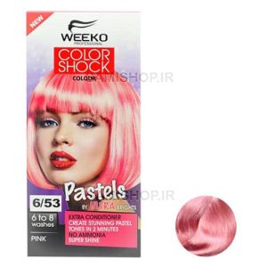 کیت رنگ موی فانتزی ویکو Color Shock ، شماره 6/53 صورتی