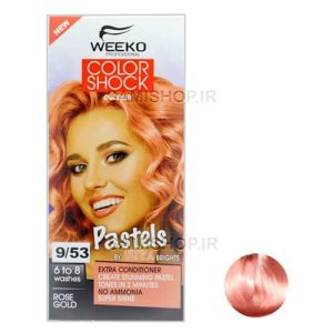 کیت رنگ موی فانتزی ویکو Color Shock ، شماره 9/53 رز گلد
