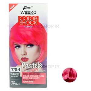 کیت رنگ موی فانتزی ویکو Color Shock ، شماره 7/54 صورتی پرتقالی