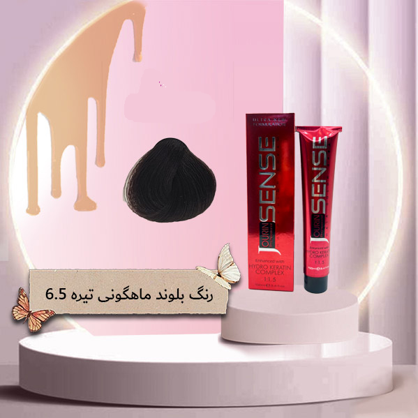 رنگ مو جورین سنس شماره 6.5 رنگ بلوند ماهگونی تیره