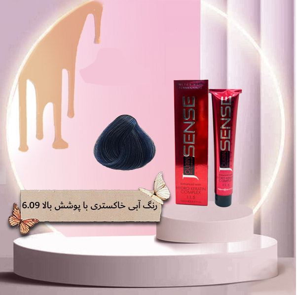 رنگ مو جورین سنس شماره 6.09 رنگ آبی خاکستری