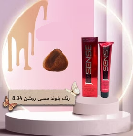 رنگ مو جورین سنس شماره 8.34 رنگ بلوند مسی روشن